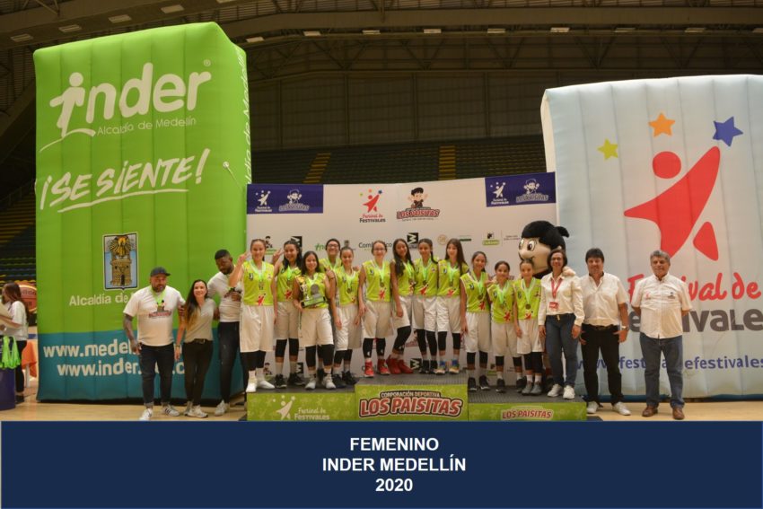 Baloncesto Femenino -  Inder Medellín